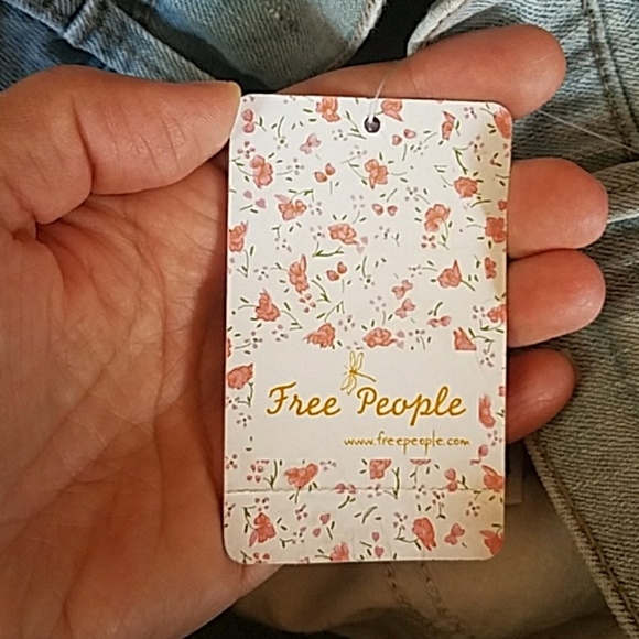 New Free People high rise Boot cut Jeans size 26 same day shipping - Picture 8 of 8